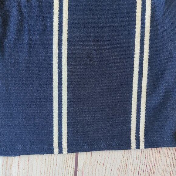 Hyfve striped v-neck tie waist romper sz M - Picture 8 of 10